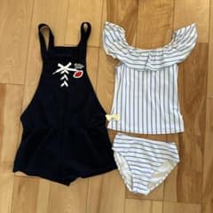 女の子水着140 3点セットのサムネイル