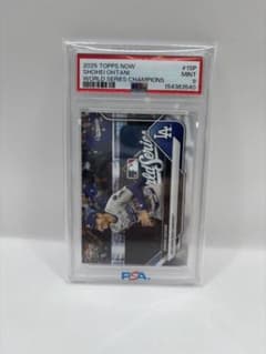 2025 TOPPS ドジャース ワールドシリーズ psa9 - メルカリ