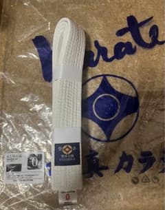 極真空手　白帯0号のサムネイル