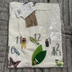 インセクトコレクション　　知育　時計　虫柄　Tシャツのサムネイル