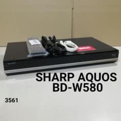 SHARP ブルーレイレコーダー AQUOS BD-W580 お値打ち価格！ - メルカリ