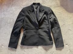 COMME CA ISM ジャケット スカート　セットアップ　ブラック　Mのサムネイル