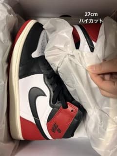 NIKE Jordan1 black toeのサムネイル
