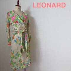 LEONARD 花柄 ラップワンピース 長袖 - メルカリ