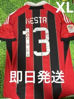 ACミラン 05/06 #13 ネスタ ユニフォーム ジャンク品】ACミラン サッカーユニフォーム ネスタ - メルカリ