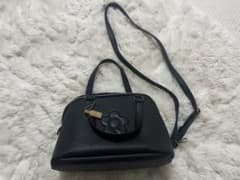 MARY QUANT 2WAY ショルダーバッグ ブラック　ハンドバックのサムネイル