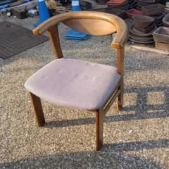 8077）matsuda松田家具　ダイニングチェア　一脚 8077）matsuda松田家具 ダイニングチェア 一脚 - メルカリ