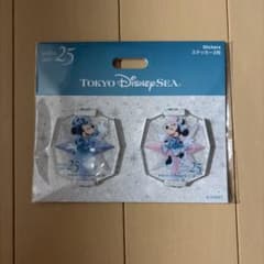 東京ディズニーシー 25周年 ステッカー 2枚セットのサムネイル