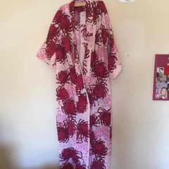 浴衣 乱菊 ピンクのサムネイル
