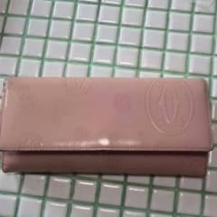 ハッピーバースデー長財布ピンクのサムネイル