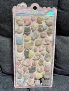 FUWAFUWA DROP フロッキーシール 猫