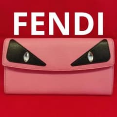 NH76 フェンディ 極美品 バグズ フラップ長財布 モンスター - メルカリ