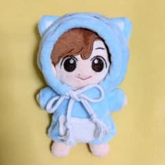SEVENTEEN JUN ジュン ぬいぐるみ 着せ替え 水色 フード付 セブチ