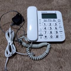 Panasonic VE-GD27-W 電話機 親機　迷惑電話防止機能付きのサムネイル
