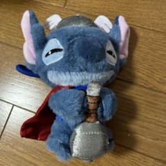 スティッチ　ぬいぐるみキーホルダー　marvel 4つセットのサムネイル