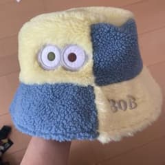 ボブ パッチワーク 帽子 フリーサイズのサムネイル