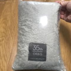 オラフ様⭐️オルビス⭐️オリジナル ボアブランケット　グレーのサムネイル