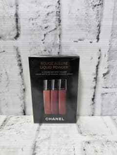 未開封 シャネル ルージュ アリュール リキッド パウダー3本セット 未開封 シャネル ルージュ アリュール リキッド パウダー3本セット