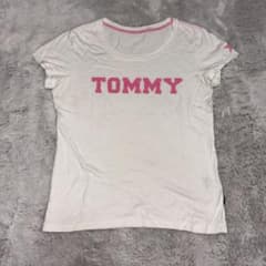TOMMY GIRL ピチT ピンク　Tシャツ　ホワイト y2k 平成のサムネイル