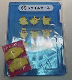 ポムポムプリン 当たりくじ ファイルケース マスコットヘアゴム 2点セットのサムネイル