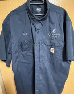 Carhartt FORCE ワークシャツ ネイビー 2XLのサムネイル