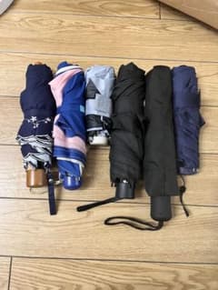 晴雨兼用 折りたたみ傘 6本セット まとめ売りのサムネイル