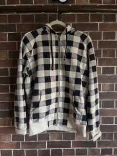 Stüssy チェック柄 フード付きパーカー Mのサムネイル