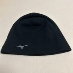 Mizuno ブラック ニット帽 大人用のサムネイル