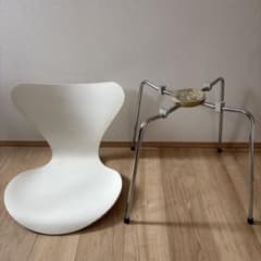 ジャンク品※ 正規品フリッツハンセン セブンチェア ホワイト - メルカリ