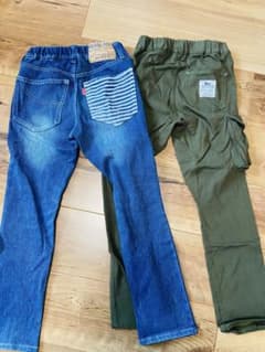 F.O.KIDS デニム＆カーゴパンツ 120 セットのサムネイル