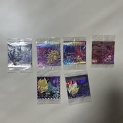 ドラゴンボール 超戦士シールウエハース 6枚セットのサムネイル