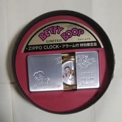 BETTY BOOP ZIPPO CLOCK アラーム付 限定品 ベティちゃん - メルカリ