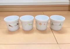 ミニ鉢 4個セット イラスト入り 園芸用品