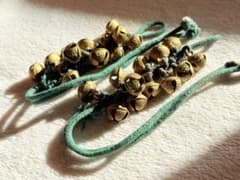 Ankle bell, foot bell, rhythm instrument, percussion instrument, folk instrument