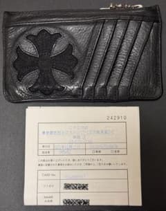 インボイス原本 ナンバー無修正 クロムハーツ イージーマネー スモールウォレット