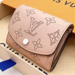 ルイヴィトン 財布 イリス xs マヒナ ピンク 三つ折り財布 コンパクト