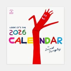 壁掛けカレンダー　DAVID SHRIGLEY 2026のサムネイル