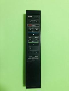 National MACLORD リモコン VEQ0512  (4424)