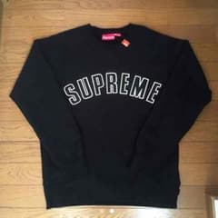 今週再販 Supreme arc logo crewneck 黒Sのサムネイル