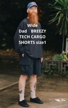 Wide Dad BREEZY TECH CARGO SHORTS size1 - メルカリ