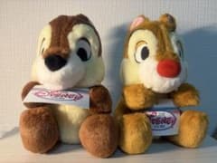 Disney Store 칩과 데일 인형 2장 세트