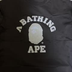 A BATHING APE Tシャツ ブラック 千鳥格子のサムネイル