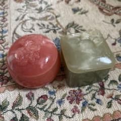 アンティーク 薔薇 アクセサリーケース 2個セット