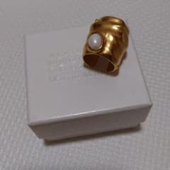 【専用】Maison Margiela マルジェラ リング アーマー ゴールドのサムネイル