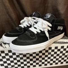 VANS ハーフキャブ half cab 28.5cm ブラック　ホワイト