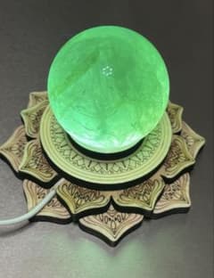 ☆彡蓮の花デザインLED台座　スフィア 最終お値下げのサムネイル