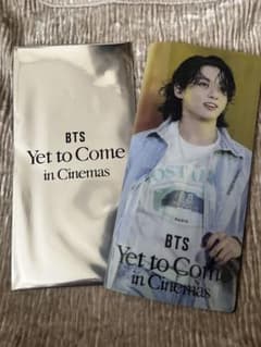 BTS Yet to Come in Cinemas 前売り特典チケットホルダーのサムネイル