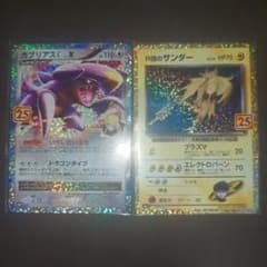ポケモンカード R団のサンダー25th ガブリアス25th - メルカリ