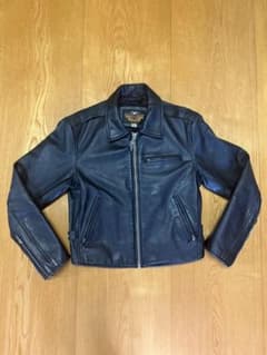 Harley-Davidson レザーシングルライダースジャケット Mのサムネイル