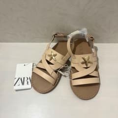ZARA KIDS ベージュ サンダル 24(15cm)のサムネイル